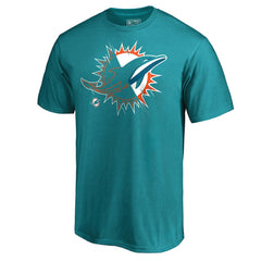 Miami Dolphins X-Ray T-Shirt Aqua - NFL