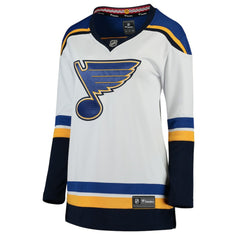 St. Louis Blues - Fanatics Women's Away Breakaway Jersey White