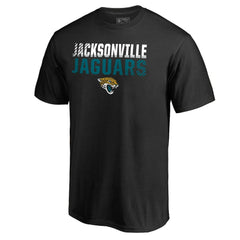 Jacksonville Jaguars Iconic Collection Fade Out T-Shirt Black - NFL