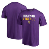 Minnesota Vikings Iconic Collection Fade Out T-Shirt Purple - NFL