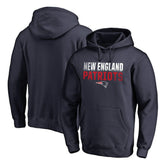 New England Patriots Iconic Collection Fade Out Pullover Hoodie Navy - NFL