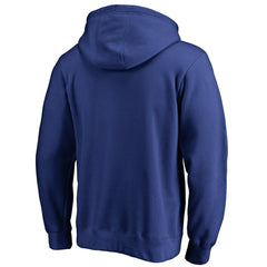 New York Giants Iconic Collection Fade Out Pullover Hoodie Royal - NFL