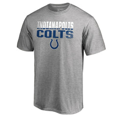Indianapolis Colts Iconic Collection Fade Out T-Shirt Ash - NFL