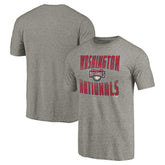 Washington Nationals Cooperstown Collection Antique Stack Tri-Blend T-Shirt Sale