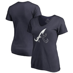 Atlanta Braves Women's X-Ray V-Neck T-Shirt for sale