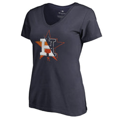 Houston Astros Women's X-Ray V-Neck T-Shirt On Sale