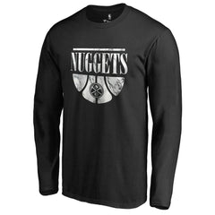 NBA - Denver Nuggets Buckets Long Sleeve T-Shirt - Black