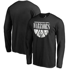 NBA - Golden State Warriors Buckets Long Sleeve T-Shirt - Black