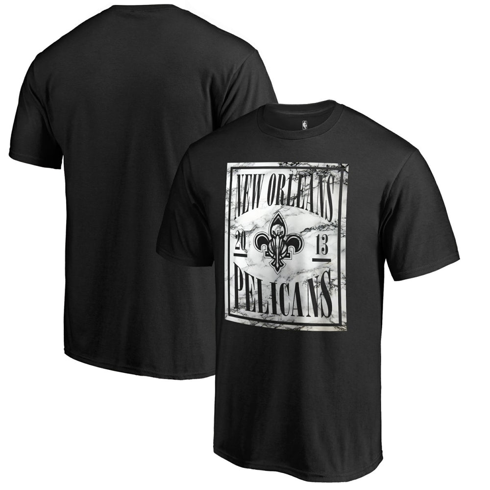 NBA - New Orleans Pelicans Black Court Vision T-Shirt