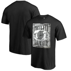 NBA - Portland Trail Blazers Black Court Vision T-Shirt