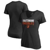 Baltimore Orioles Women's Fade Out V-Neck T-Shirt Near Me