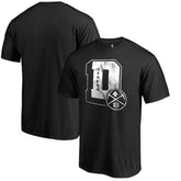 NBA - Denver Nuggets Letterman T-Shirt - Black