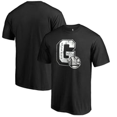 NBA - Golden State Warriors Letterman T-Shirt - Black