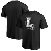 NBA - Los Angeles Lakers Letterman T-Shirt - Black