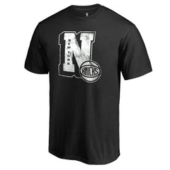 NBA - New York Knicks Letterman T-Shirt - Black