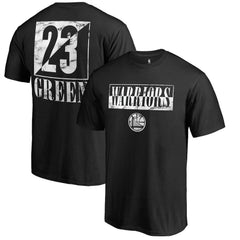 NBA - Draymond Green Golden State Warriors Yin & Yang Name and Number T-Shirt - Black