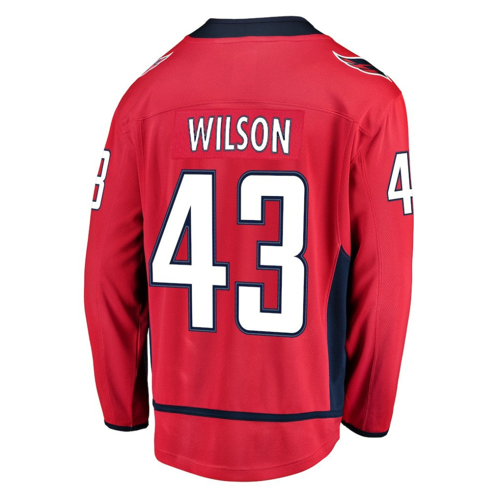 Tom Wilson Washington Capitals Fanatics Home Breakaway Player Jersey - Red | NHL Jerseys