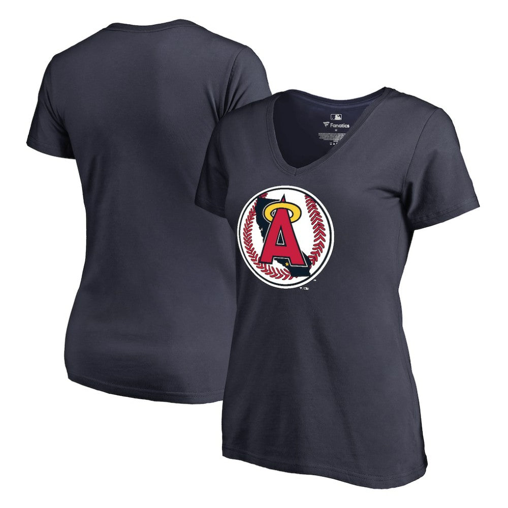 California Angels Women's Cooperstown Collection Vintage Forbes V-Neck T-Shirt Near Me