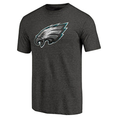 Philadelphia Eagles Team Secondary Tri-Blend T-Shirt Heathered Black - NFL