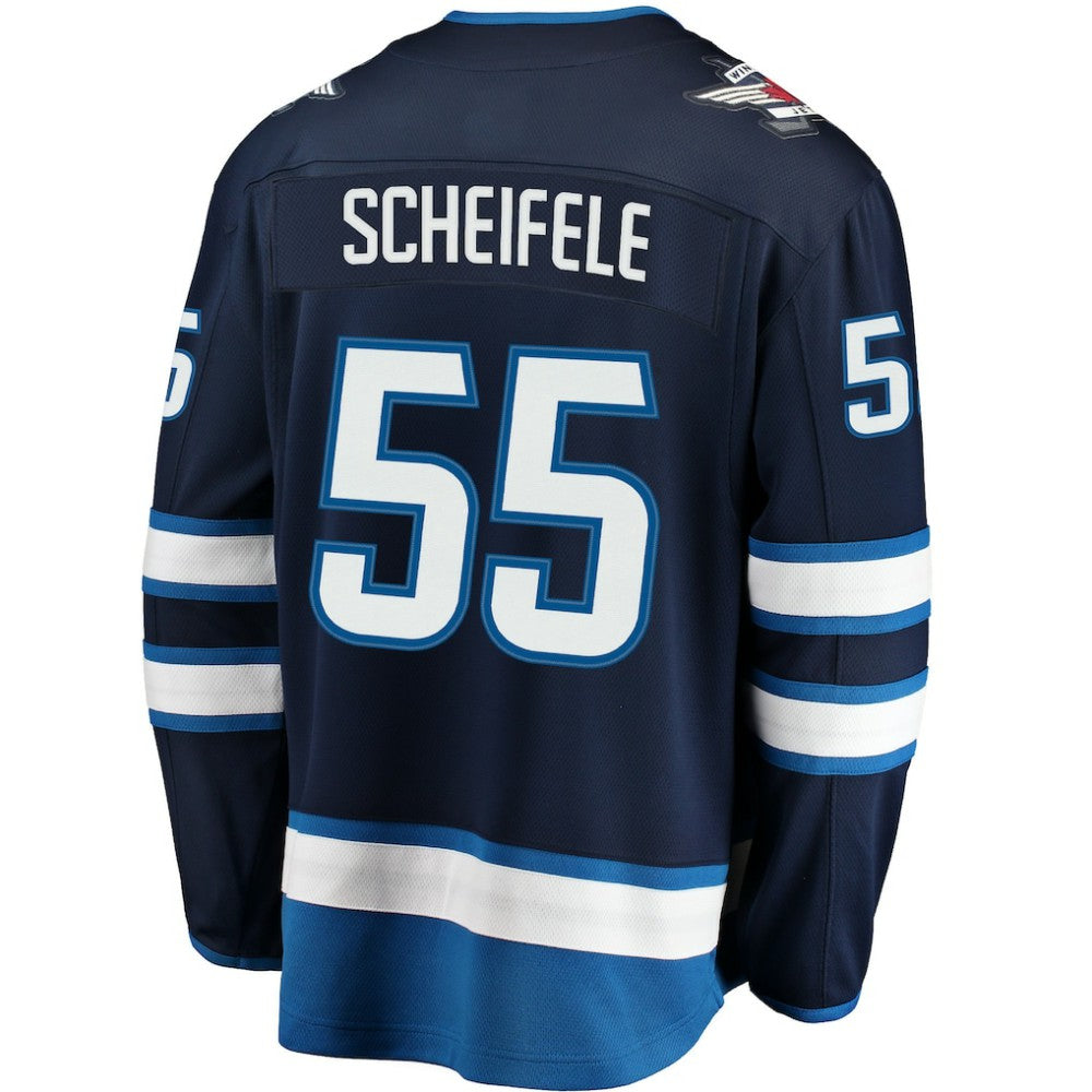 Mark Scheifele Winnipeg Jets Fanatics Breakaway Replica Jersey - Navy | NHL Jerseys