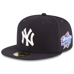 New York Yankees New Era 1998 World Series Wool 59FIFTY Fitted Hat Lifestyle