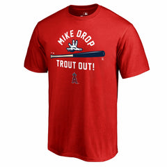 Mike Trout Los Angeles Angels Hometown Mike Drop T-Shirt On Sale