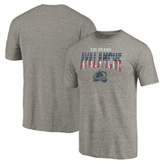 Colorado Avalanche - Freedom Tri-Blend T-Shirt Heathered Gray