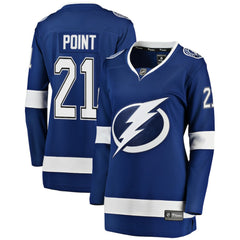 Brayden Point Tampa Bay Lightning - Fanatics Women's Breakaway Player Jersey Blue