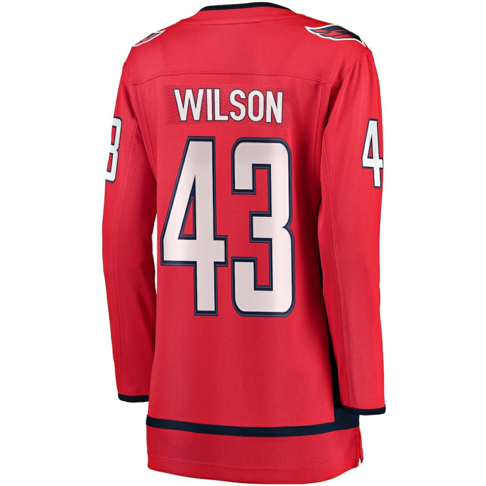 Tom Wilson Washington Capitals Fanatics Women's Breakaway Player Jersey - Red | NHL Jerseys