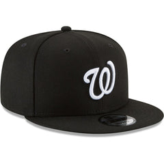 Washington Nationals New Era Black & White 9FIFTY Snapback Hat Sale