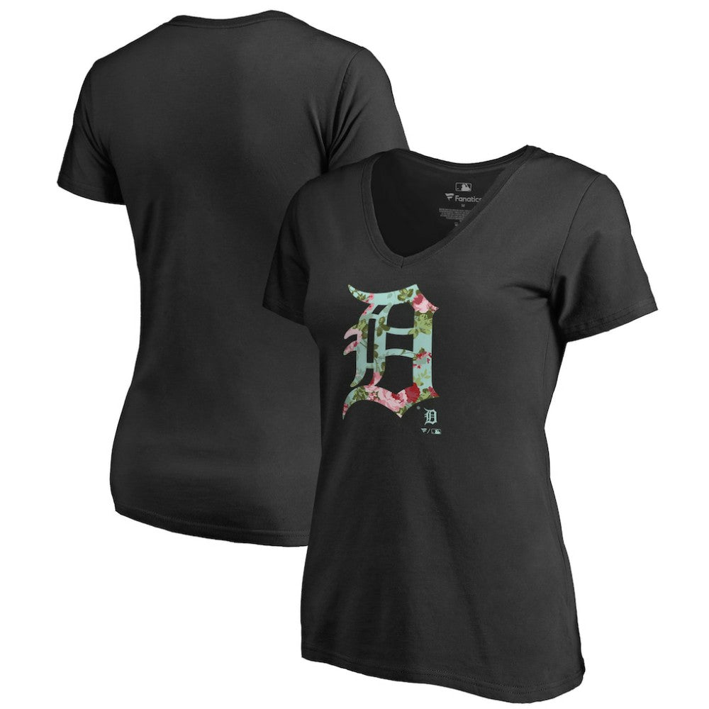 Detroit Tigers Women's Lovely V-Neck T-Shirt Near Me