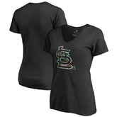 St. Louis Cardinals Women's Lovely V-Neck T-Shirt Sale