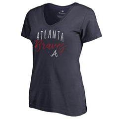 Atlanta Braves Women's Graceful V-Neck T-Shirt for sale