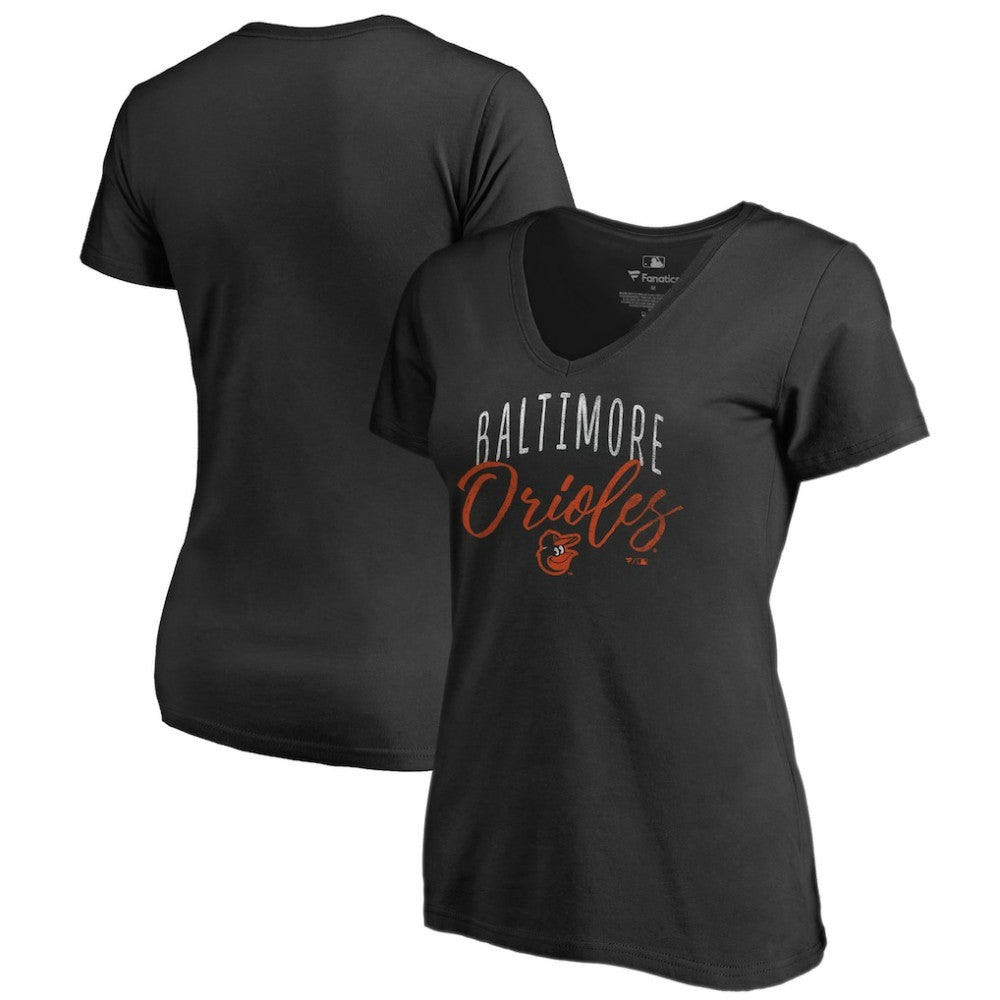Baltimore Orioles Women's Graceful V-Neck T-Shirt Online