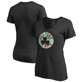 NBA - Boston Celtics Lovely V-Neck T-Shirt - Black