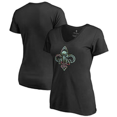 NBA - New Orleans Pelicans Lovely V-Neck T-Shirt - Black