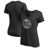 NBA - New York Knicks Lovely V-Neck T-Shirt - Black