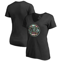 NBA - New York Knicks Lovely V-Neck T-Shirt - Black