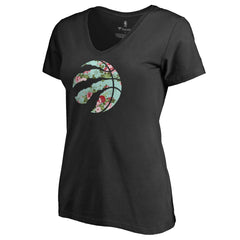 NBA - Toronto Raptors Lovely V-Neck T-Shirt - Black