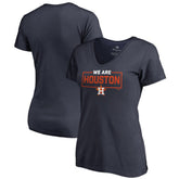 Houston Astros Women's We Are Icon V-Neck T-Shirt for sale