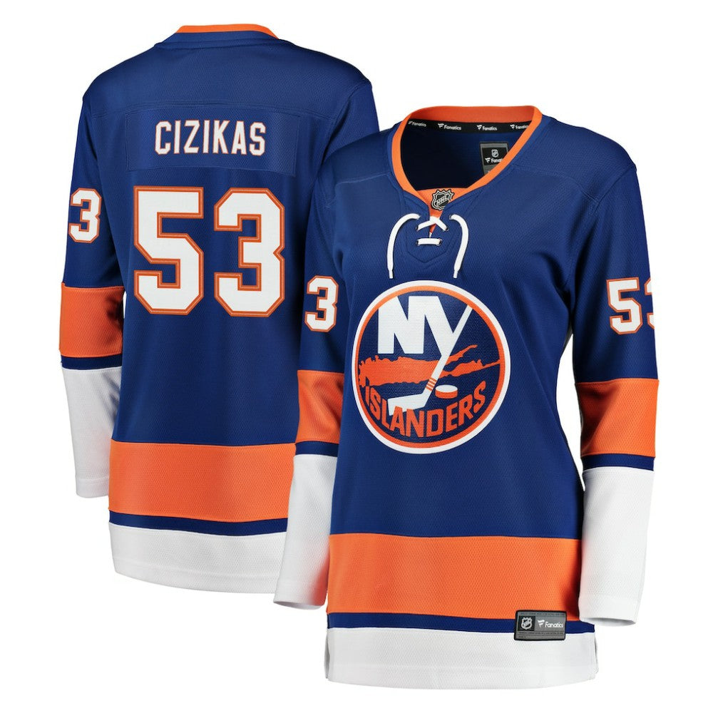 Casey Cizikas New York Islanders - Fanatics Women's Breakaway Player Jersey Royal