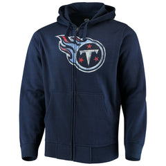 Tennessee Titans G-III Sports by Carl Banks Primary Logo Full-Zip Hoodie Navy - NFL
