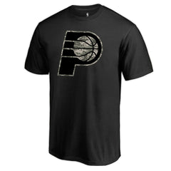 NBA - Indiana Pacers Cloak Camo T-Shirt - Black