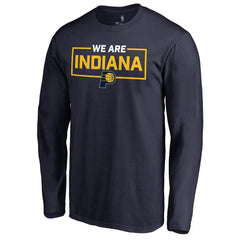NBA - Indiana Pacers We Are Iconic Collection Long Sleeve T-Shirt - Navy