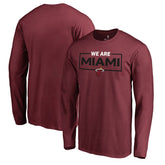 NBA - Miami Heat We Are Iconic Collection Long Sleeve T-Shirt - Red