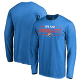 NBA - Oklahoma City Thunder We Are Iconic Collection Long Sleeve T-Shirt - Blue