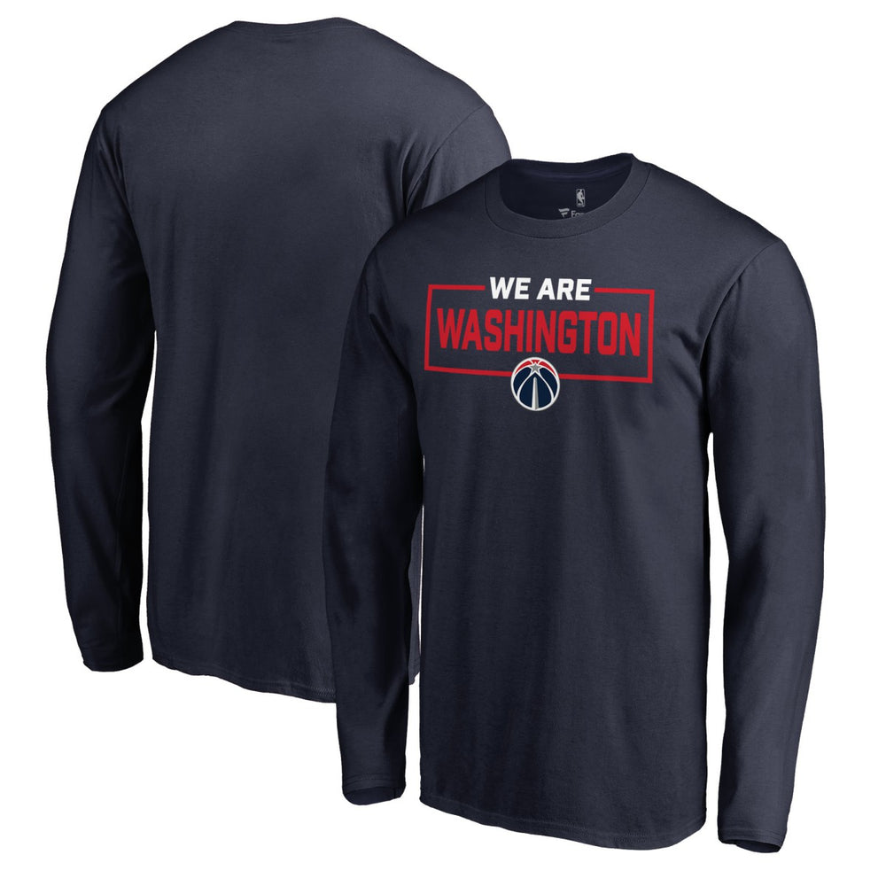 NBA - Washington Wizards We Are Iconic Collection Long Sleeve T-Shirt - Navy