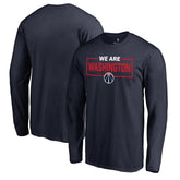 NBA - Washington Wizards We Are Iconic Collection Long Sleeve T-Shirt - Navy