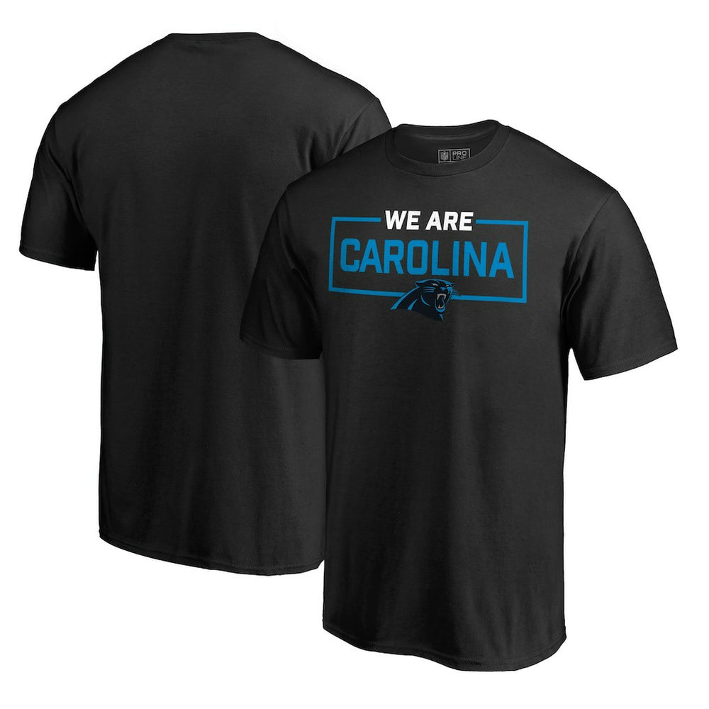 Carolina Panthers We Are Icon T-Shirt Black - NFL