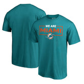 Miami Dolphins We Are Icon T-Shirt Aqua - NFL